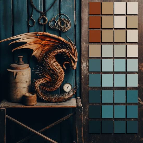 鐵銹紅配什么顏色好看，鐵銹紅最佳配色方案，打造高級溫暖質(zhì)感