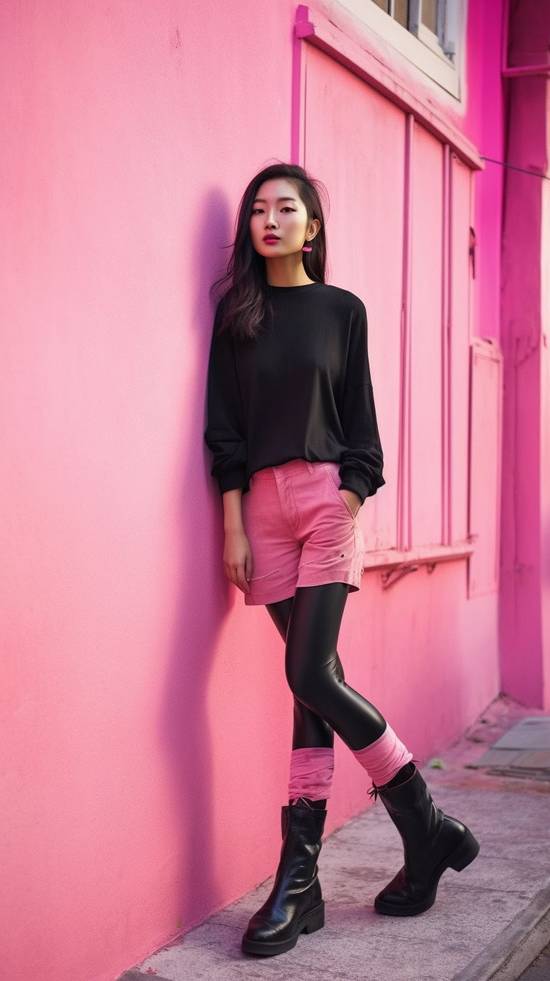 黑色和粉色搭配好看嗎，黑色粉色搭配時(shí)尚美學(xué)魅力