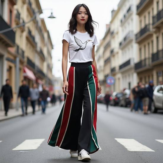 闊腿褲配什么鞋子好看，闊腿褲鞋履搭配美觀指南