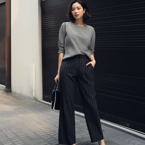 針織衫配什么褲子好看，針織衫褲子搭配時(shí)尚秘訣