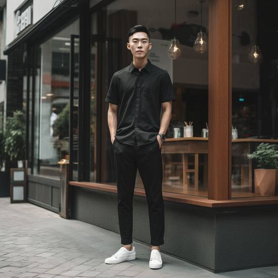 黑色上衣配什么顏色的褲子好看，黑色上衣褲子顏色完美搭配指南