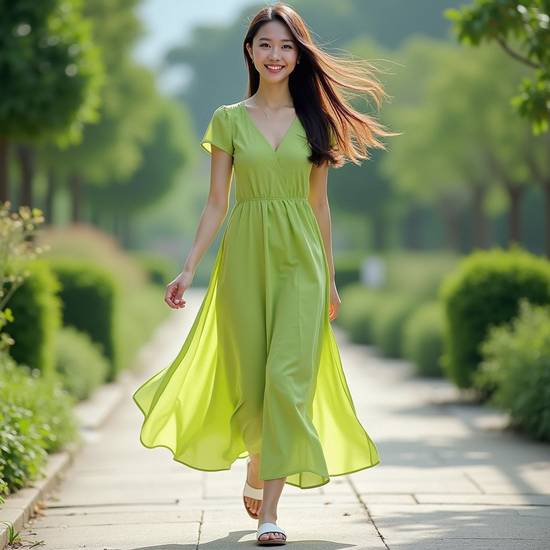 綠色裙子搭配什么顏色上衣，綠色裙子最佳上衣顏色搭配攻略