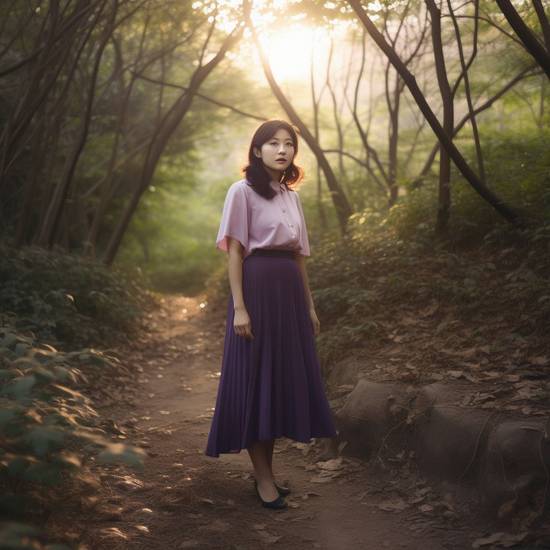 紫色裙子配什么顏色上衣,紫色裙子搭配上衣顏色推薦