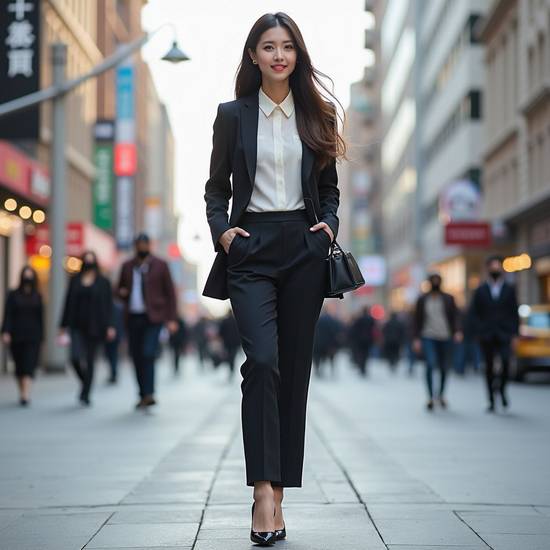 黑色褲子搭配什么顏色上衣,黑色褲子最佳上衣顏色搭配指南