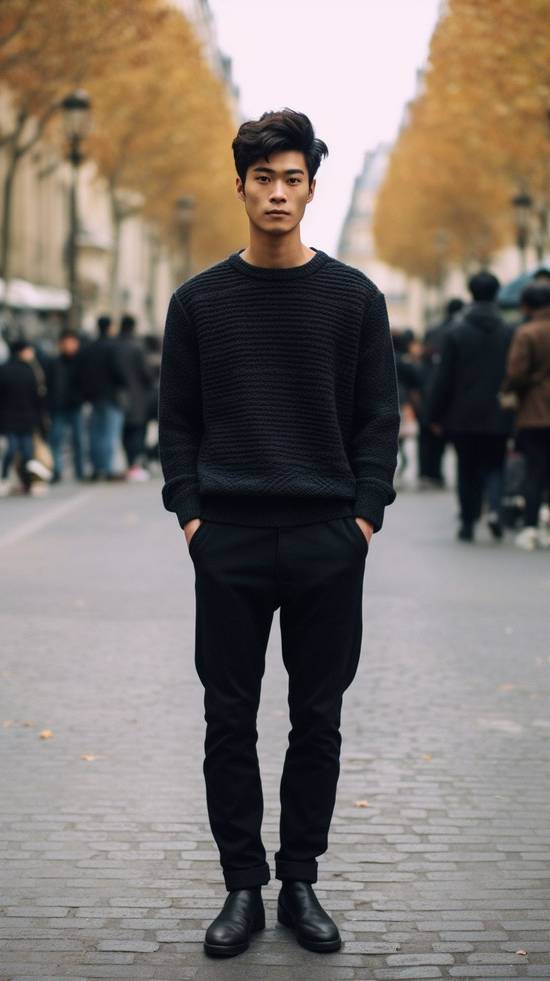 黑色褲子配什么顏色上衣，黑色褲子上衣顏色完美搭配指南