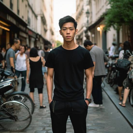 黑t恤搭配什么褲子，黑T恤褲子搭配精選指南