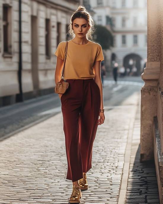 紅色褲子配什么顏色上衣，紅色褲子搭配上衣顏色精選指南