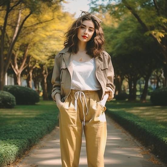 杏色衣服搭配什么顏色褲子，杏色衣服褲子配色指南：經(jīng)典百搭時(shí)尚之選