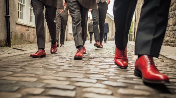 男士馬褲配什么鞋子,英倫復(fù)古馬褲搭配指南:三種經(jīng)典鞋履方案適配不同場合