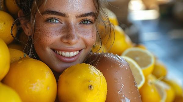 檸檬水洗臉的功效與作用，檸檬水洗臉：美白控油與細致毛孔的美膚秘籍