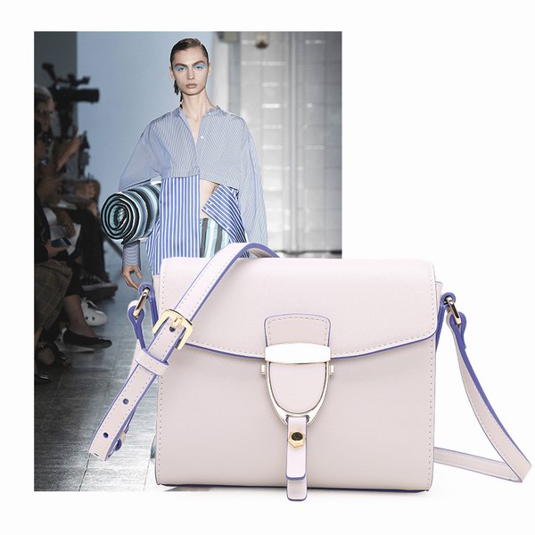 2017條紋大熱，添一個(gè)HONGU包包讓造型加分！